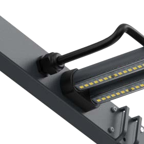 GL25 LED fixture detail